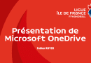 Vidéo consacrée à l’outil microsoft “OneDrive”