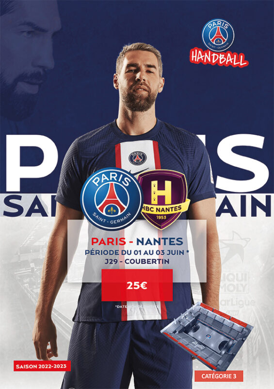 Affiches-Championnat-PSG-NANTES-cat-3