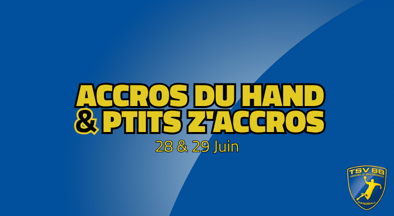 ACCROS DU HAND et des PTITS Z'ACCROSACCROS DU HAND et des PTITS Z'ACCROS